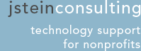 jstein consulting :: technology support for nonprofits